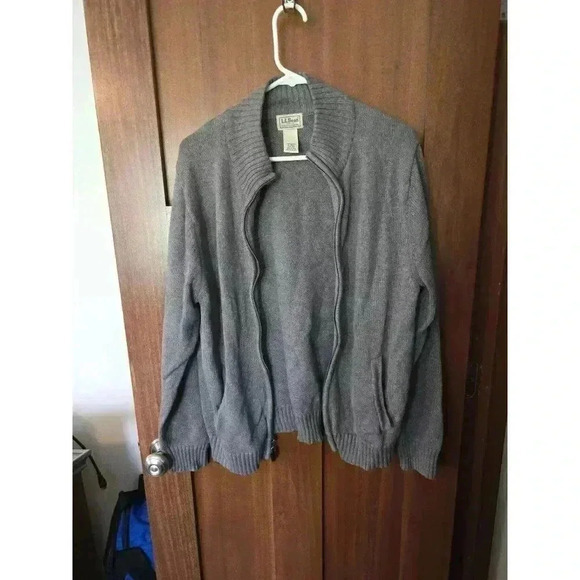 L.L. Bean Cardigan Women's Cardigan Small‎ 100% Cotton - Picture 1 of 2